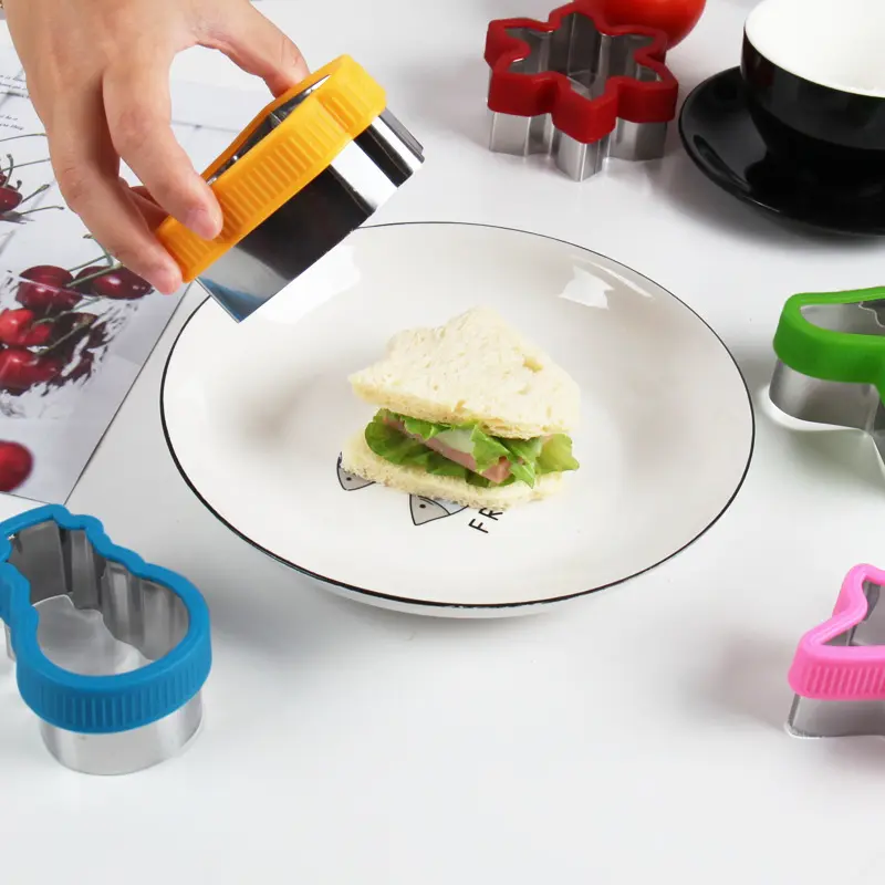 圣诞节模具面包蛋糕切模不锈钢雪花圣诞树曲奇饼家用专用模型