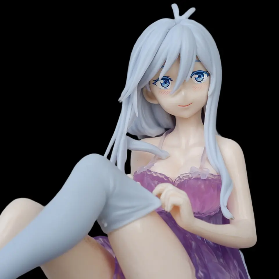 不存在的战区弗拉迪睡衣蕾娜坐姿美动漫模型车载桌面摆件