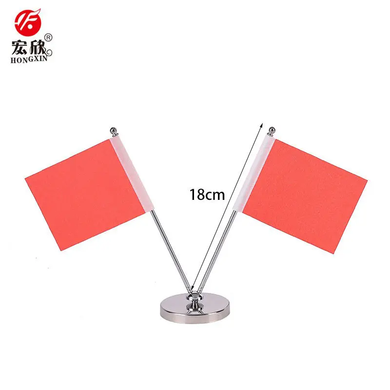 车载v型伸缩不锈钢摆件底座汽车小红旗摆件车内饰品旗杆旗帜