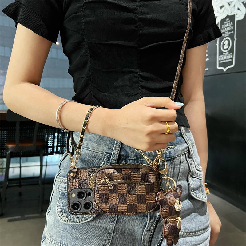 坎宁安适用iphone17ProMax手机壳苹果16插卡15pro斜跨14plus背带13/12挂绳11背带绳xr调节7P小众8时尚零钱包