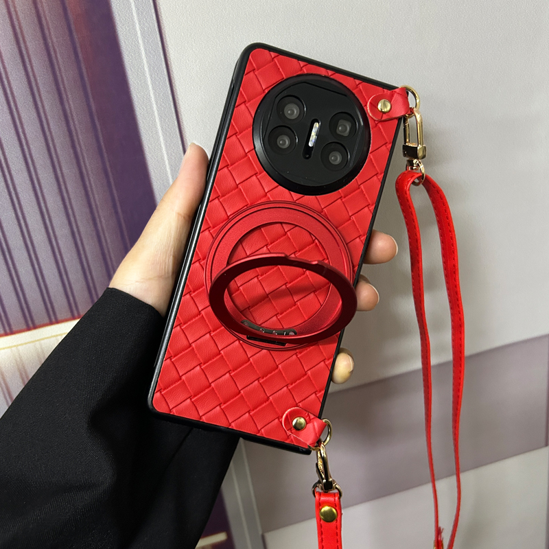 坎宁安适用vivo X Fold3pro手机壳fold3旋转支架X Fold3新年红fold3pro斜跨绳男女fold3小众fold3pro保护套潮