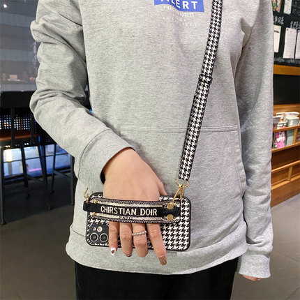 适用OPPO Reno14Pro手机壳Reno12斜跨13se挂绳reno14支架11F腕带7/6se防摔10pro高级感9/8精孔防摔创意时尚