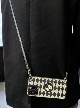 坎宁安适用于荣耀X9B手机壳X8C斜跨绳X9CSmart折叠支架X7A背带X7B懒人X5BPlus商务X7C复古X9a定制x8c情侣款