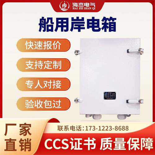 船用挂壁式岸电箱配电控制柜厂家直销支持智能CCS证书质量保障