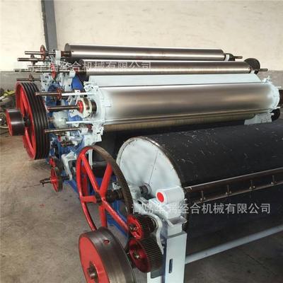 青岛华瑞经合厂家制造羊毛线梳毛机毛纺设备
