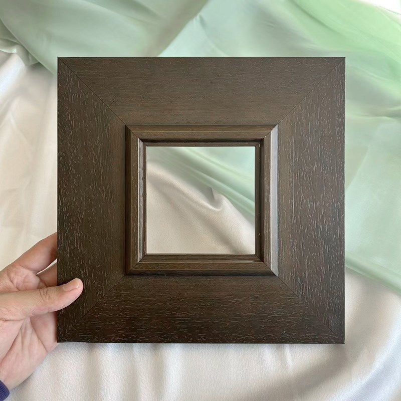 中古复古风纯实木油画框外框素描水彩油画照片婚纱摄影装裱可定制