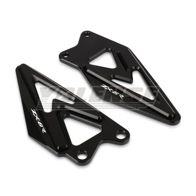 适用于川崎 ZX6R ZX-6R 636 改装脚踏翅膀脚踏保护侧板改装件装饰图片