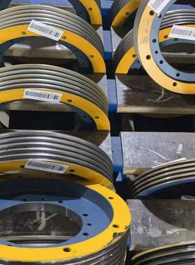 三菱电梯主机曳引轮ZPML-A117 A198 A057 A139 A133 A157反绳轮