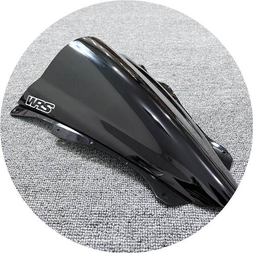 适用于川崎忍者ZX4R ZX4RR挡风玻璃加高挡风玻璃竞技前挡风改装件