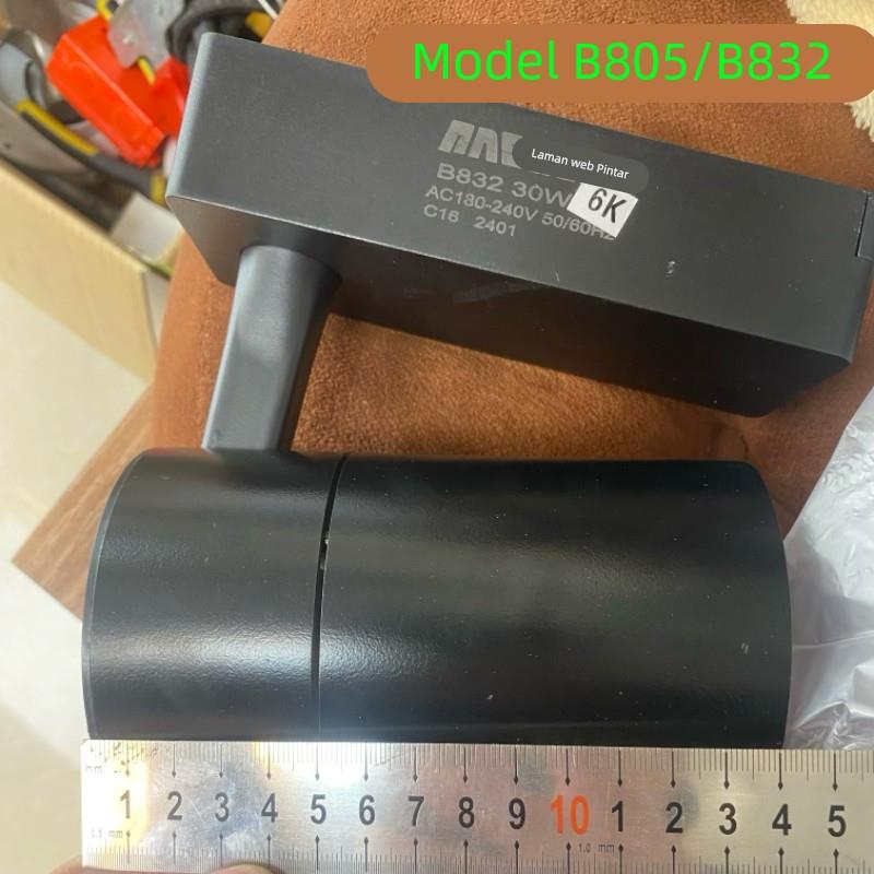 品士 led灯轨道灯服装店射灯商用COB导轨灯35瓦30WB1202/B832/965