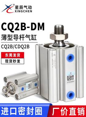星辰薄型气缸ACQ/CDQ2B12/16/25/32/40/63/80-5-10-15-20-30-50DM