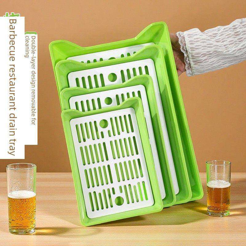 火锅店排水板串防水板烧烤店串板矩形水过滤网炸串板商业,餐饮具,餐用托盘,淘宝优惠券,粉丝福利购,淘宝优惠卷