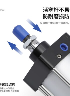 标准气缸SC160X50SC160X75SC160X200SC1K60X300SC160X500大气缸