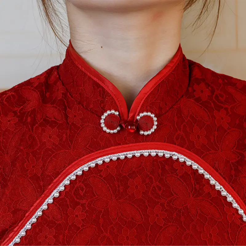 a类旗袍盘扣珍珠太阳花复古汉服手工布扣衣服装饰纽扣