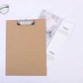 A4木质写字板夹多规格文件夹板户外写生会议板夹写字垫板