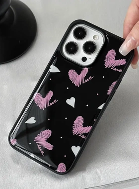 知泰iphone1614滴胶壳15promax适用ins风mate60