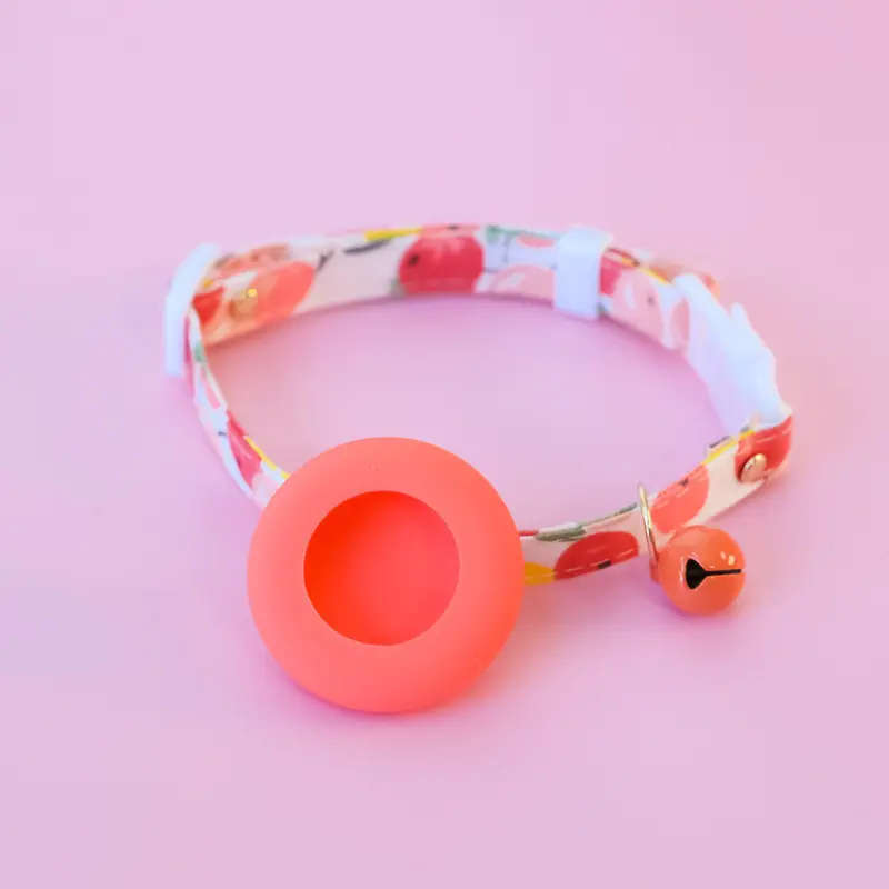 airtag保护套特价宠物项圈猫咪狗铃铛反丢硅胶套