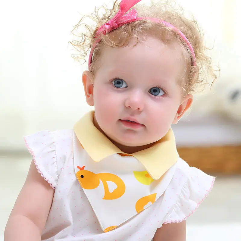 ab版巾儿童宝宝新生儿吸汗巾垫背巾口水巾围嘴