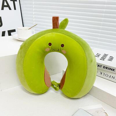 可爱护脖子枕头飞机枕旅行保枕U5护颈颈枕动物记忆棉u型 卡通颈椎