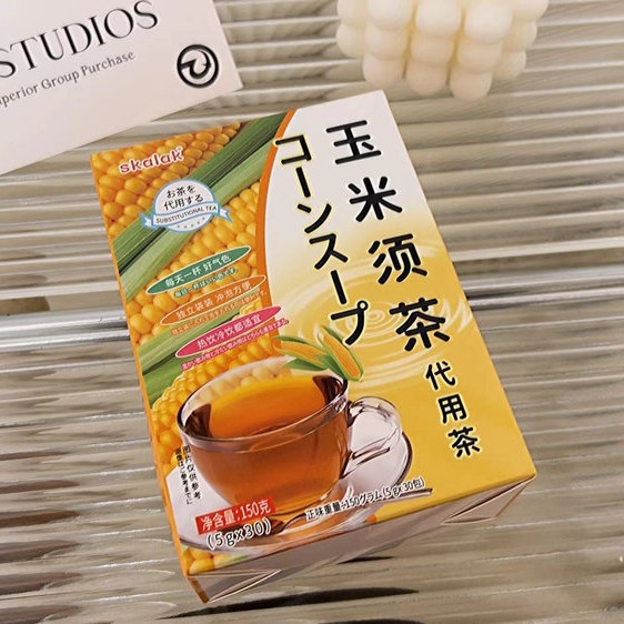 SKalak玉米须茶官方正品快手抖音同款女性解油腻养生茶熬夜0脂肪