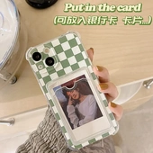 知泰适用16格子熊卡包iphone15678plus卡通xsxr