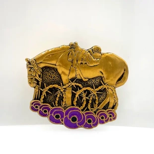 独立站爆款War Horse Remembered Brooch战马纪念胸针艺术品