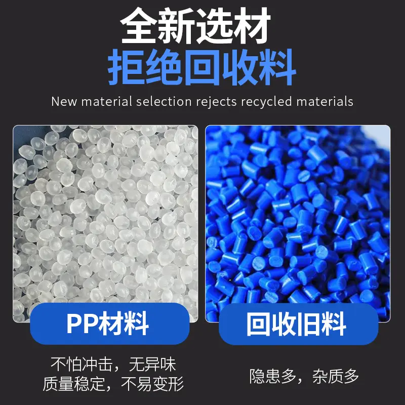 10升方形塑料桶猫粮粉剂方桶带盖10公斤食品级包装桶