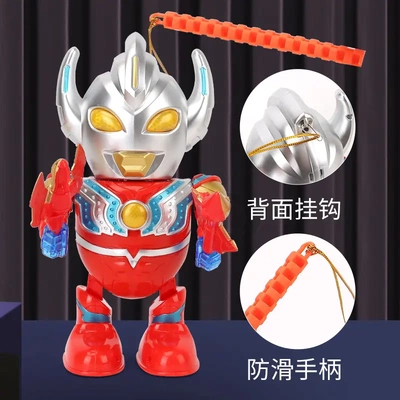 灯笼跳舞机器人灯光会走路会唱歌儿童玩具模型会跳舞灯笼