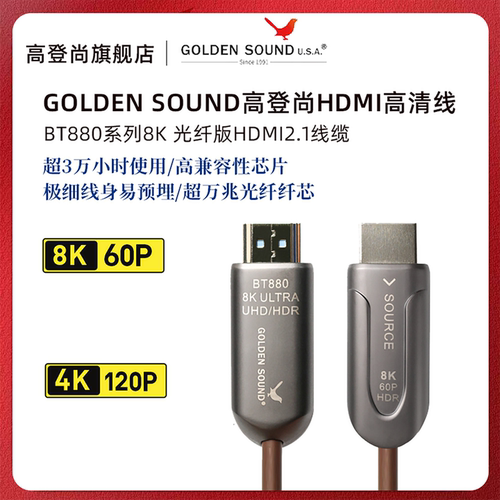 高登尚光纤版2.1HDMI线8K60
