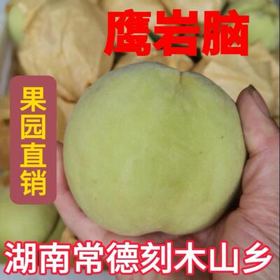正宗湖南常德中华脆蜜桃新鲜应季孕妇水果现摘现发中华脆蜜桃