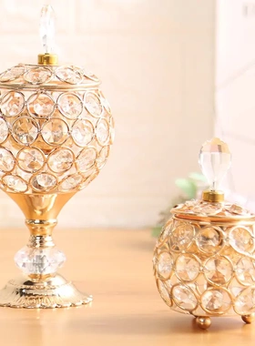 北时尚创意水晶香炉中东燃烧器家用香熏炉enser 中东香炉