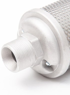 压缩空气XY-05降噪07干燥u机消声器排气消音器气动隔膜T泵20/15/1