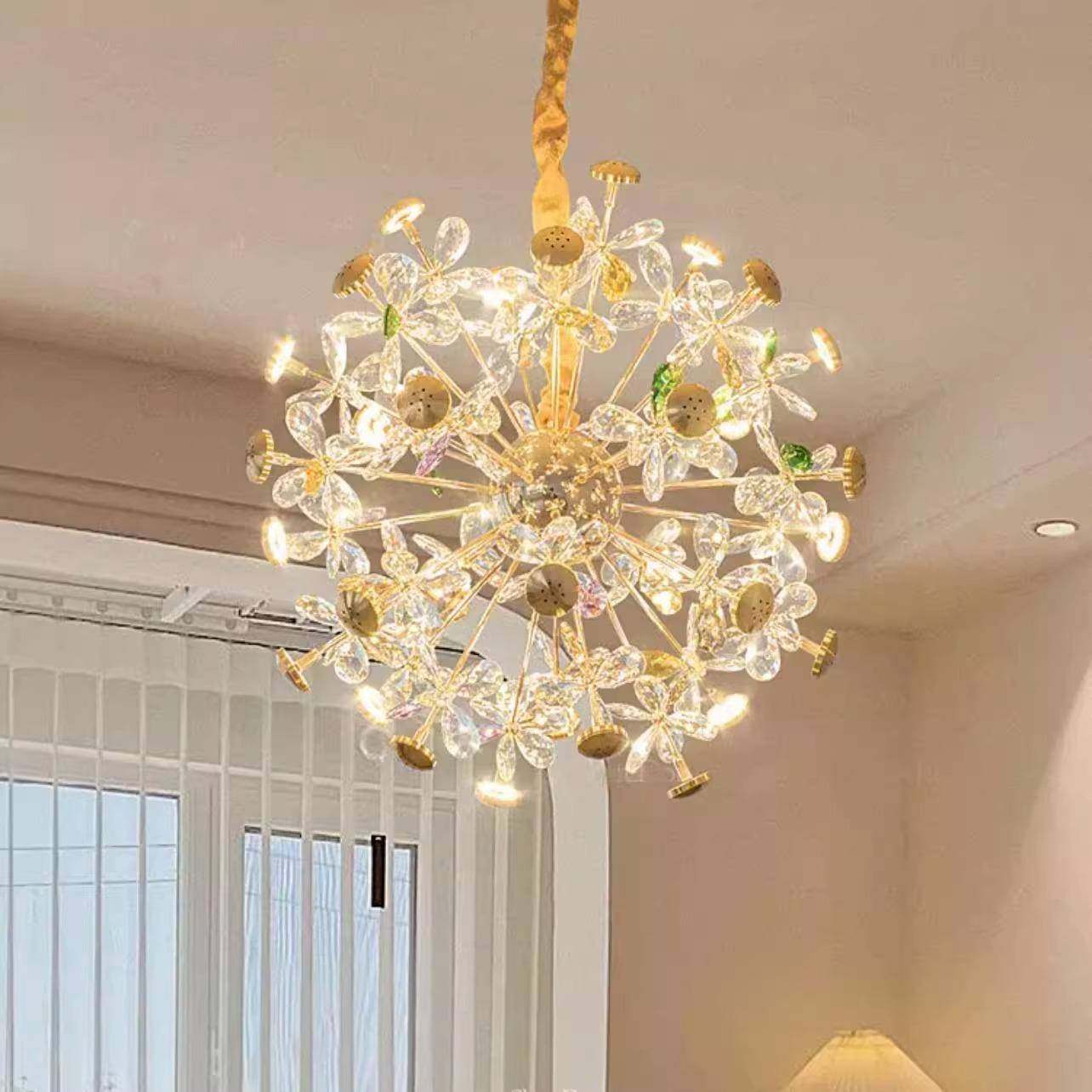 后现代轻奢水晶吊灯客厅灯简约创意花瓣灯温馨公主女孩儿童卧室灯,婴童用品,其它婴童用品,淘宝优惠券,粉丝福利购,淘宝优惠卷