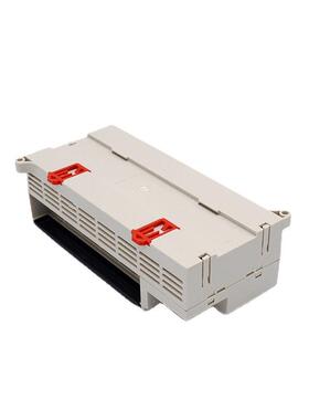 奥科姆优质ABS塑胶壳体工控盒PLC导轨式控制器接线盒塑料外壳DR19