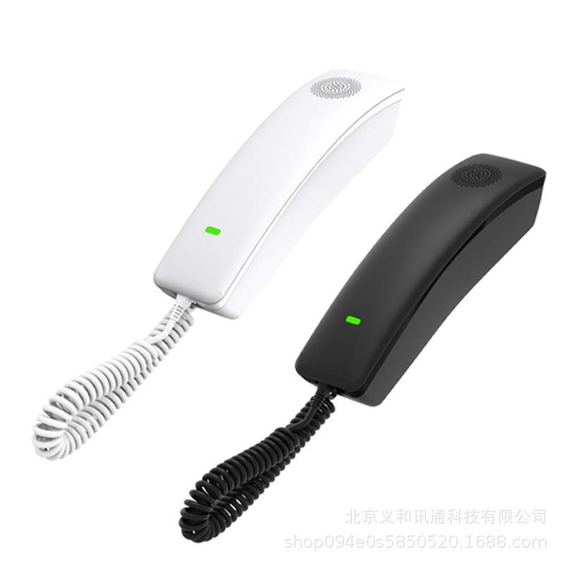 ip网络对讲机客房局域网座机内部一键拨号双向呼叫对讲IP酒店主机