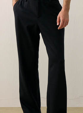 Bland Yeah 25秋冬羊毛混纺百搭休闲舒适版弹力保暖男神裤