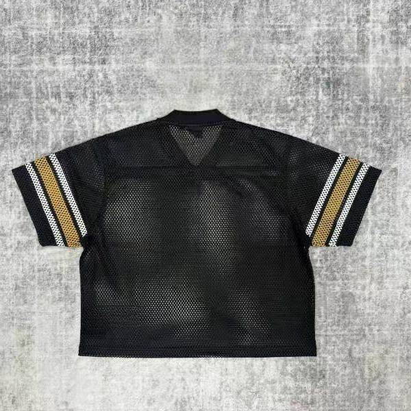 thumbnail for Tigerst-Tyle Sports Letter Print Mesh Jersey