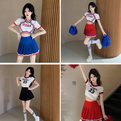 啦啦队啦啦操健美操运动会服装