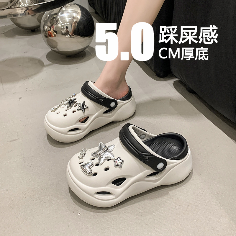 鸿瑆er克女鞋防滑防臭沙滩凉鞋