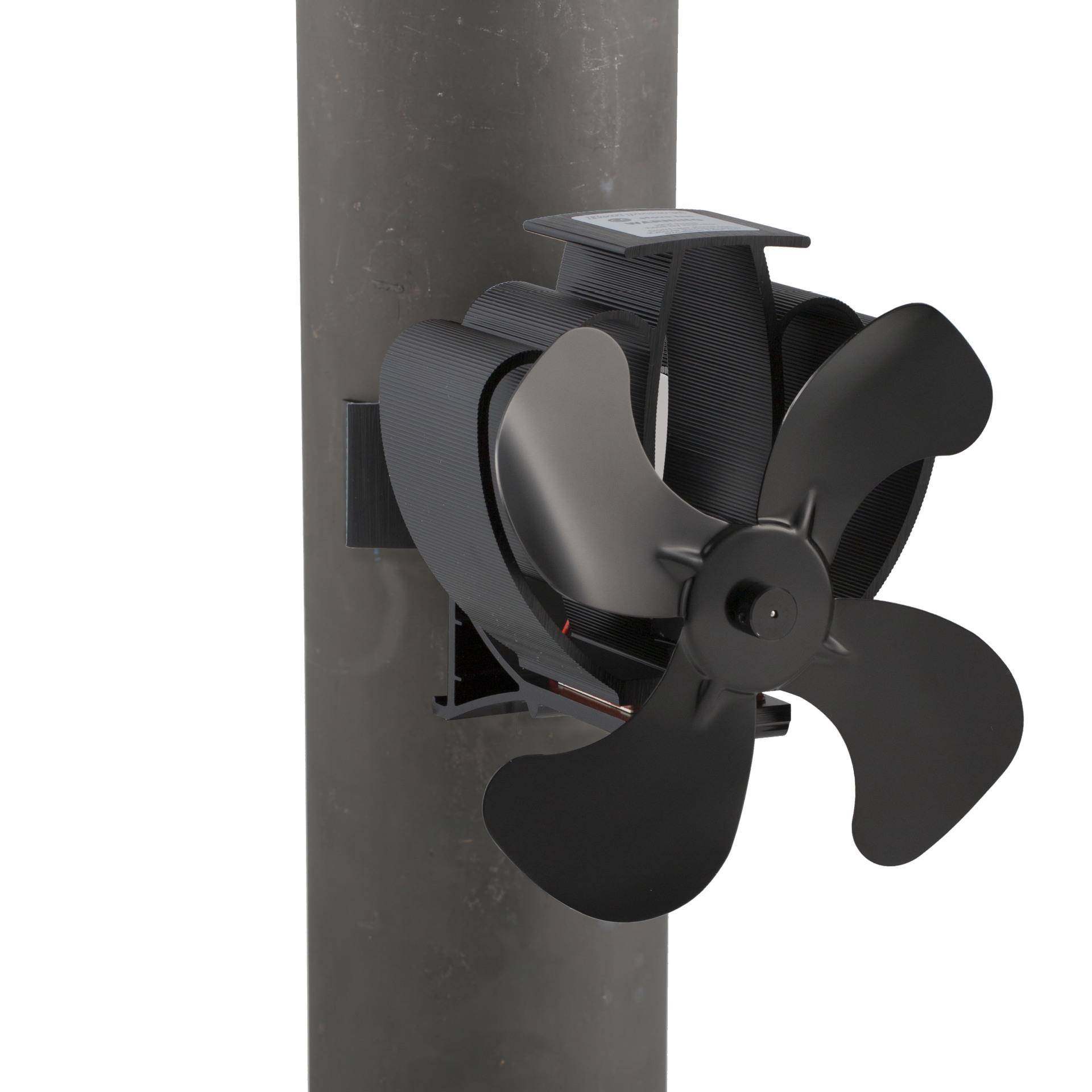 热动力壁炉风扇循环4叶热能风扇非电动环保耐高温家用木炉