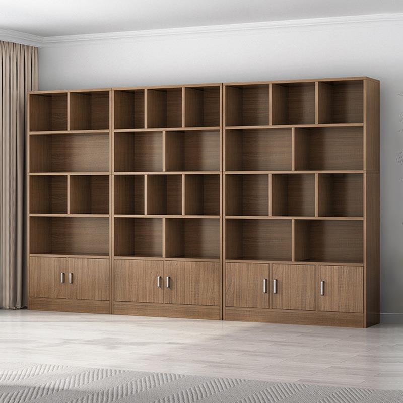 简易书架书柜简约落地学生家用卧室展示柜收纳柜子小储物柜置物架