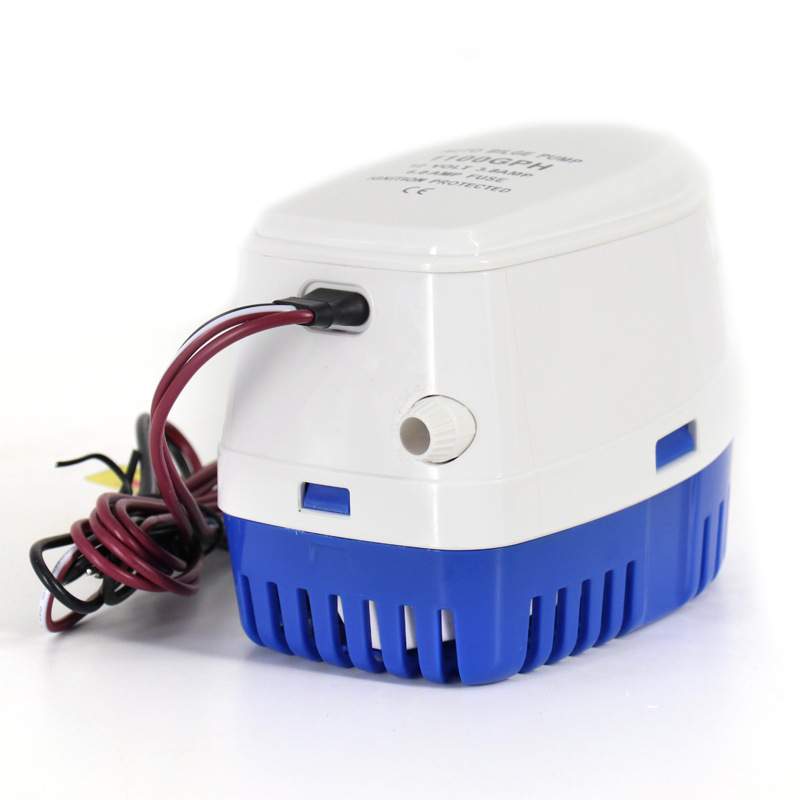 12v24v全自动舱底泵小型排水泵抽水游艇电瓶船用抽水机直流潜水泵