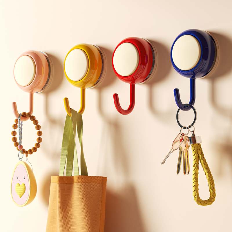 【2025新款】旋转吸盘挂钩