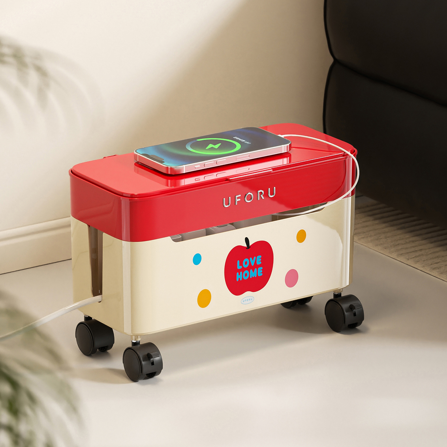 【2025新款】桌面数据线收纳盒