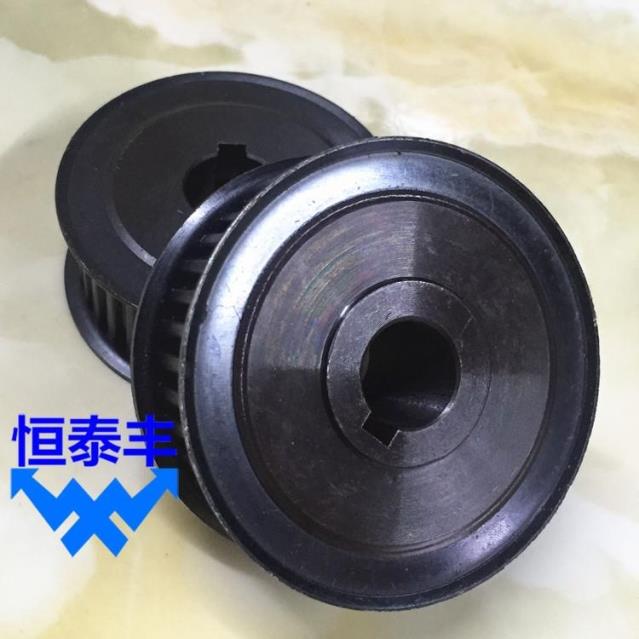 攻牙机皮带轮g170 180XL皮带轮名阳6007G有齿皮带轮组同步轮图片