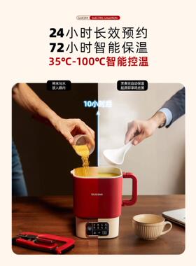 2025新d型学生宿舍小型便携式旅行电煮锅一体机多功能迷你泡面锅