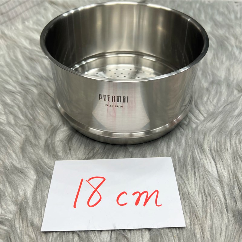 18/10不锈钢馒头蒸笼包子蒸x格蒸笼蒸架【尺寸16cm~30cm自选】