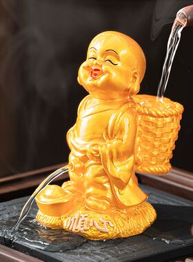尿童茶宠可养变色喷水小和t尚撒尿童子尿小孩尿尿茶具摆件精品茶