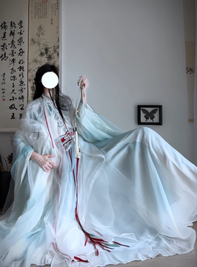 秦楼一梦原创影视风汉元素非汉服【青红】尾款重工绣花