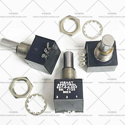 VISHAY SPECTROL 657-0-0-502 5K线性旋转单圈可调电位器电阻器
